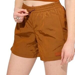 Halfdays Adams Nylon Short Women's S Caramel NWT
